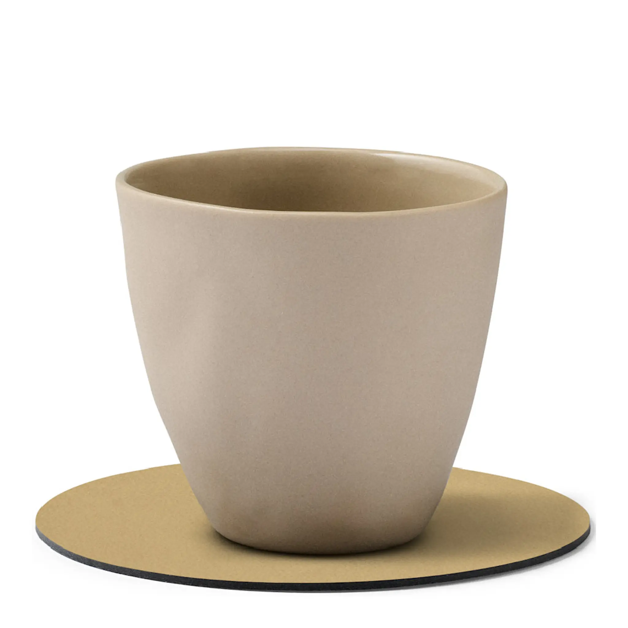 LIND DNA Nupo Circle Glasunderlägg 10 cm Khaki