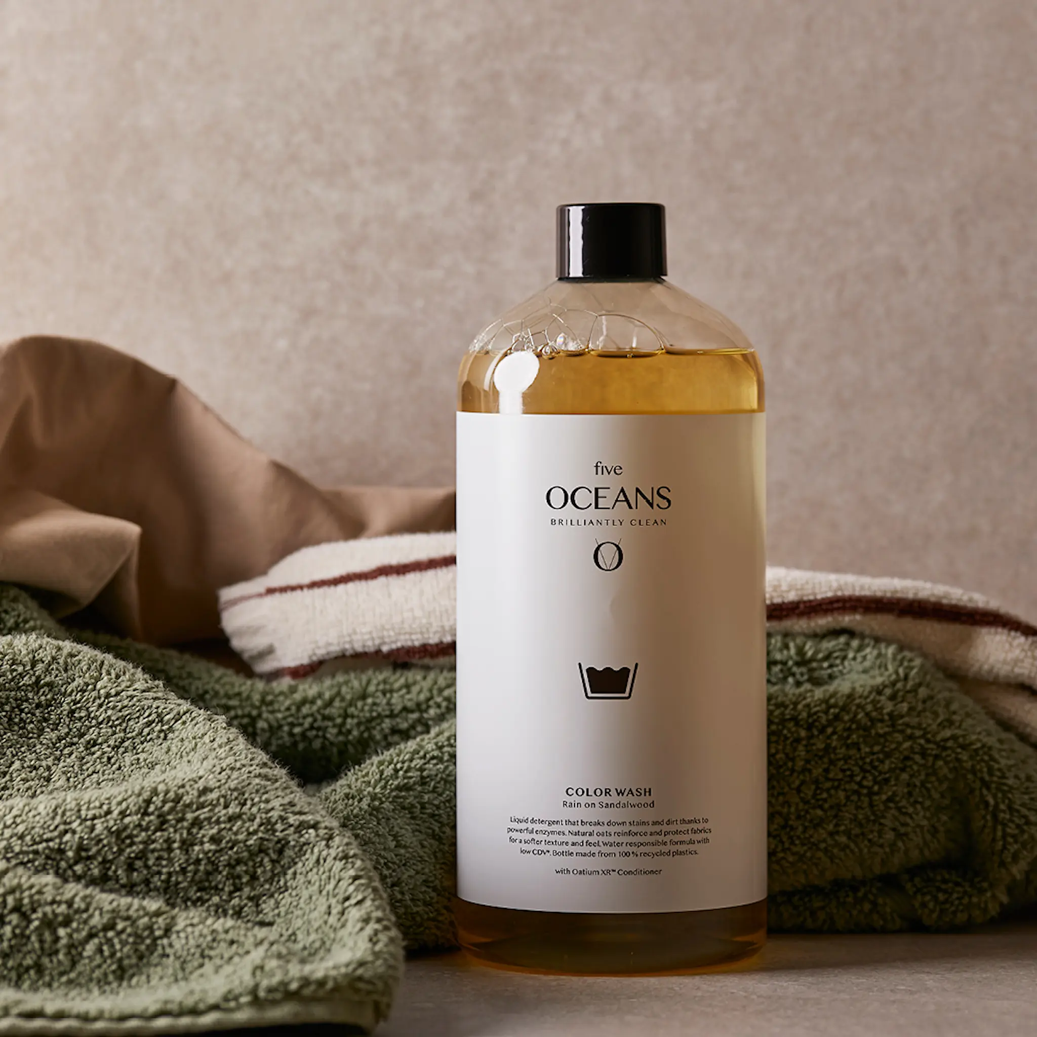 Five Oceans Tvättmedel Kulör 1 L Rain on Sandalwood