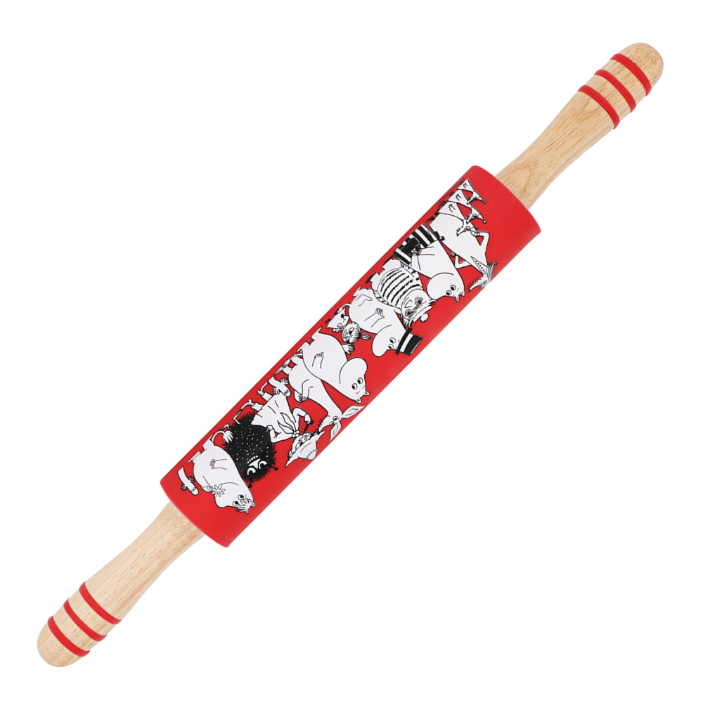 Martinex - Muumi Kaulin silikoni 47 cm Punainen
