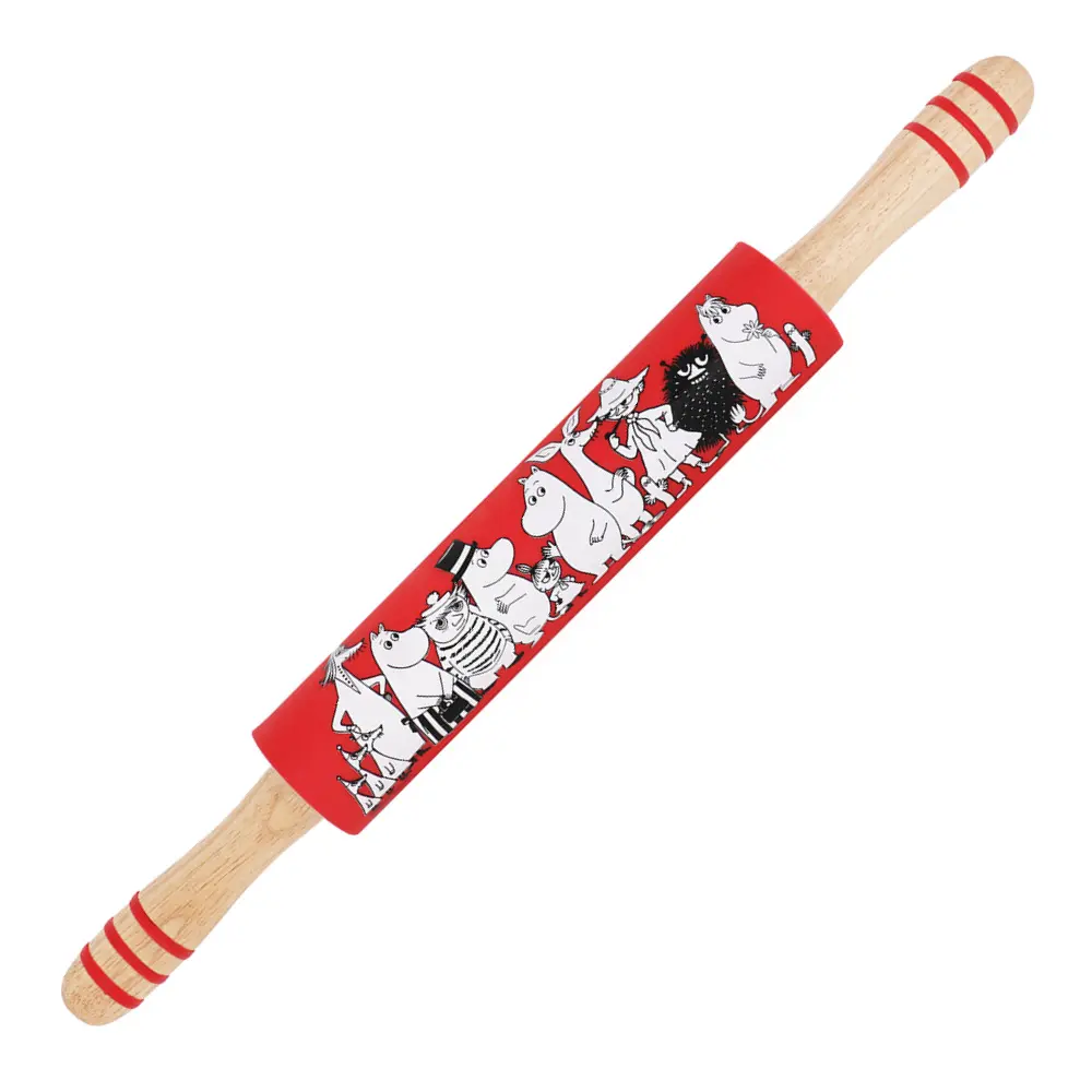 Muumi Kaulin silikoni 47 cm Punainen