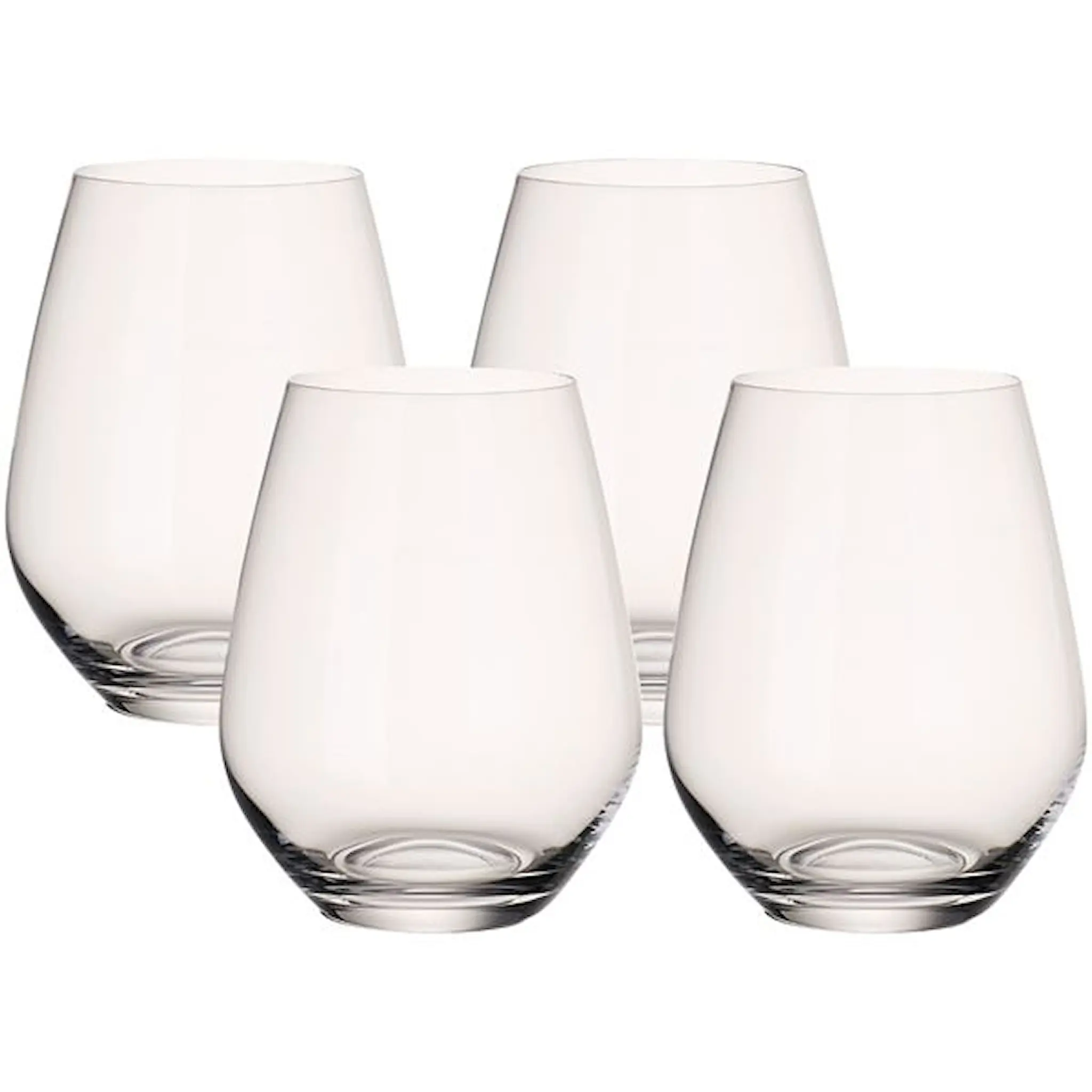 Villeroy & Boch Ovid vannglass 42 cl 4 stk