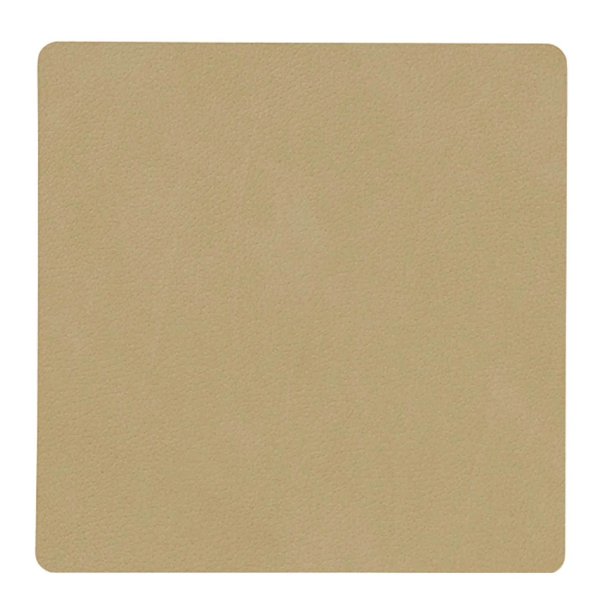 LIND DNA Nupo Square Glasunderlägg 10x10 cm Khaki