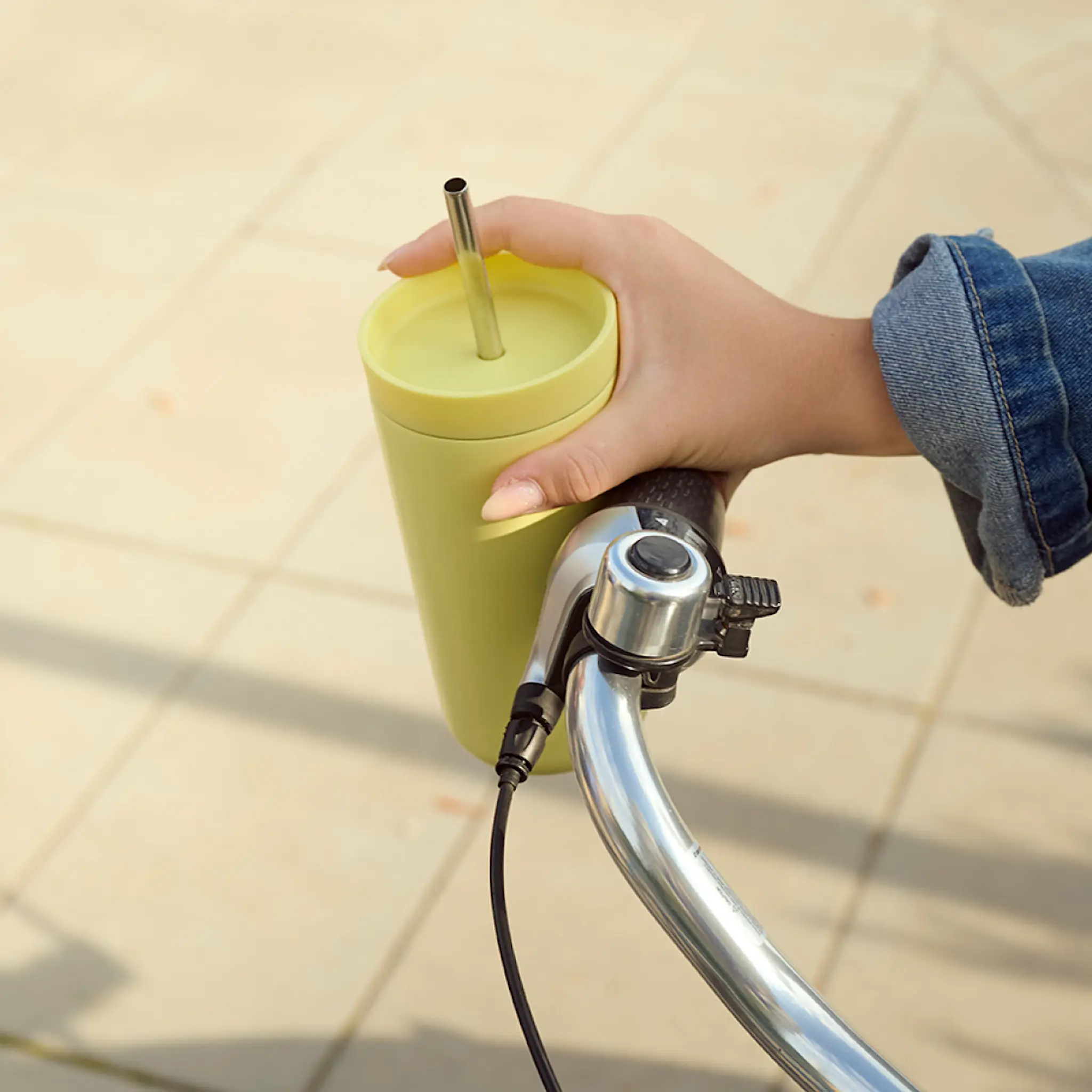 Stelton To Go Sip termosmugg med sugrör 40 cl laevis