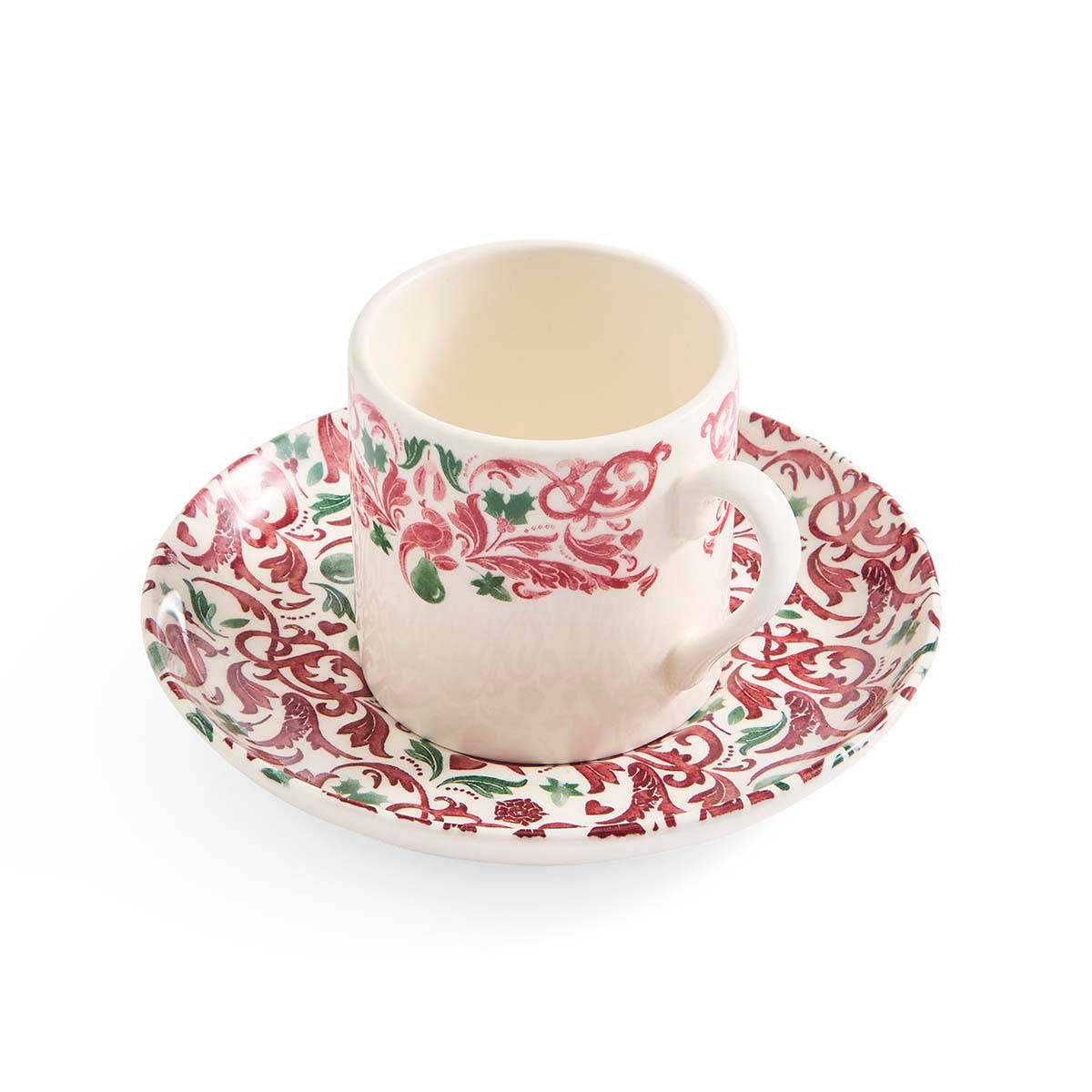 Spode Christmas Tree Yuletide espressokopp med fat 2-pack