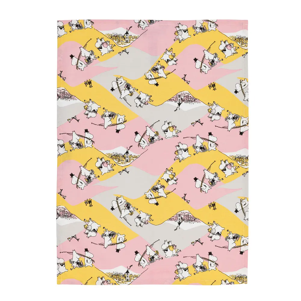 Muumi Keittiöpyyhe 50x70 cm Perheen parissa