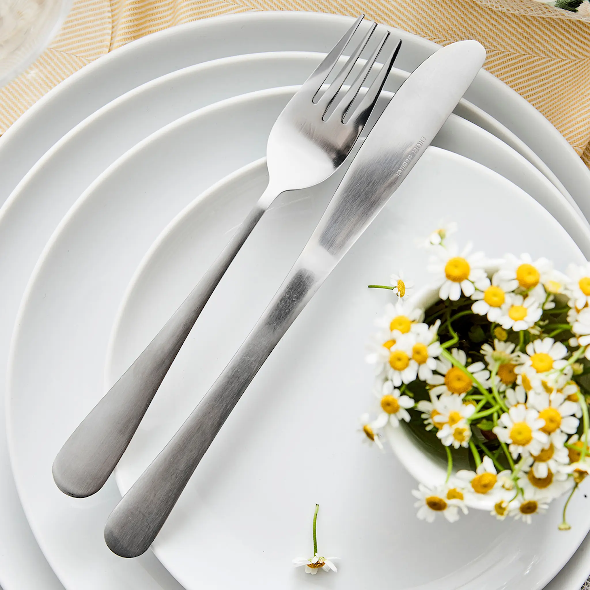 Aida Atelier tallrik 18 cm 4-pack super white