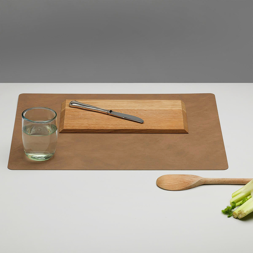 LIND DNA Nupo Square Tablett 35x45 cm Natur