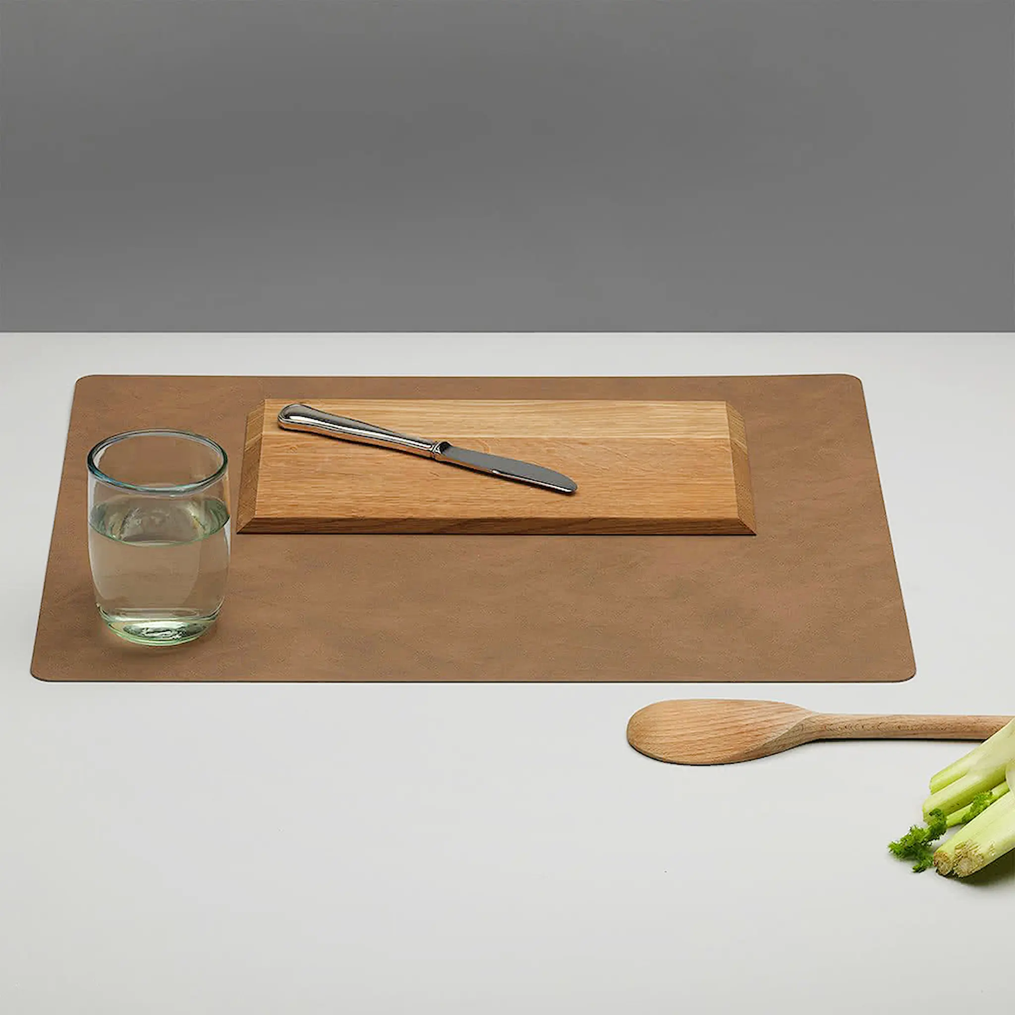 LIND DNA Nupo Square Tablett 35x45 cm Natur