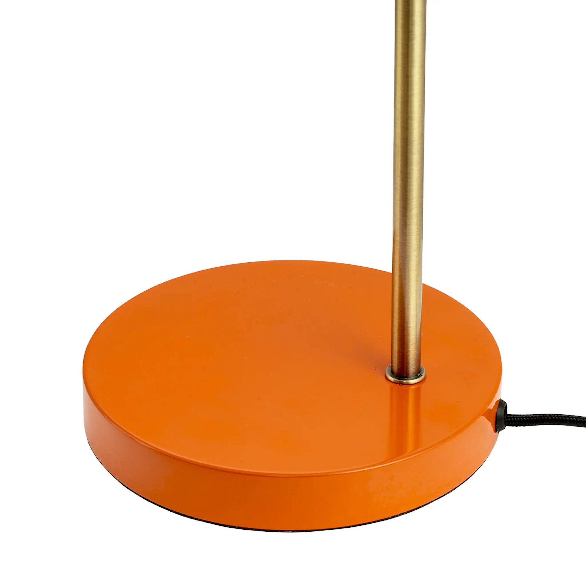 Dyberg Larsen Ocean bordslampa 43 cm orange/mässing