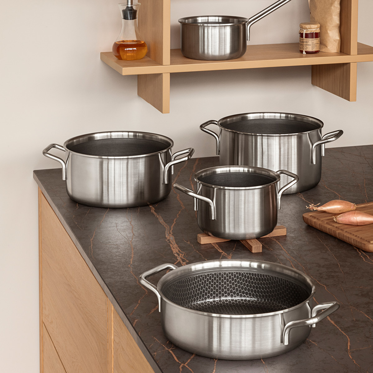 Eva Trio Multi Mosaic sautépanne 24cm keramisk