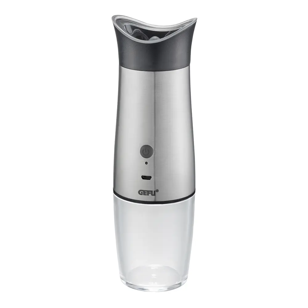 Salt- og pepperkvern elektrisk rustfri