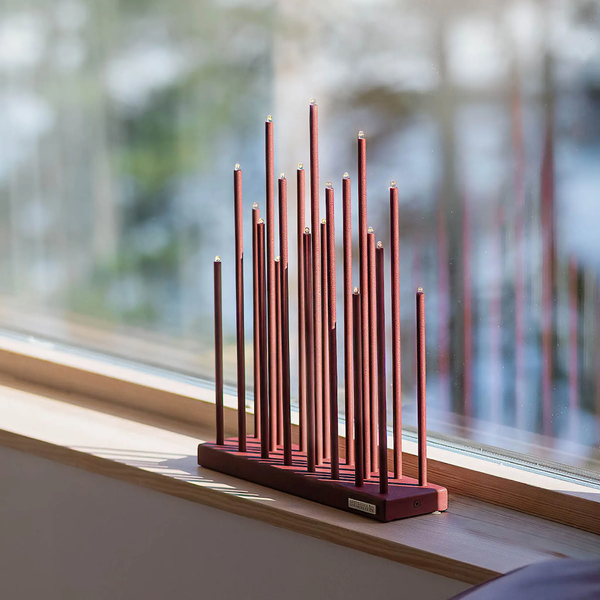 Smak Design Elflugan Kynttilänjalka Original 32x8 cm Punainen
