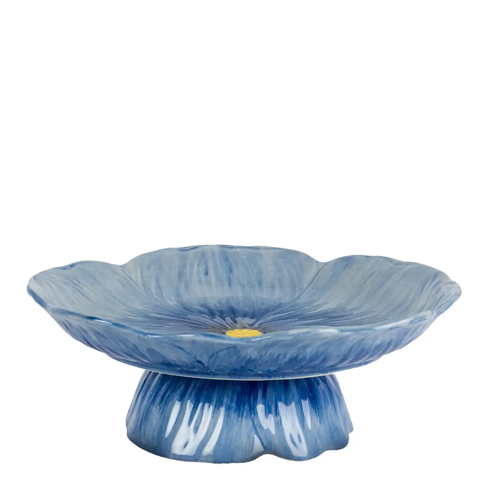 Poppy cookie-stativ 26 cm blue