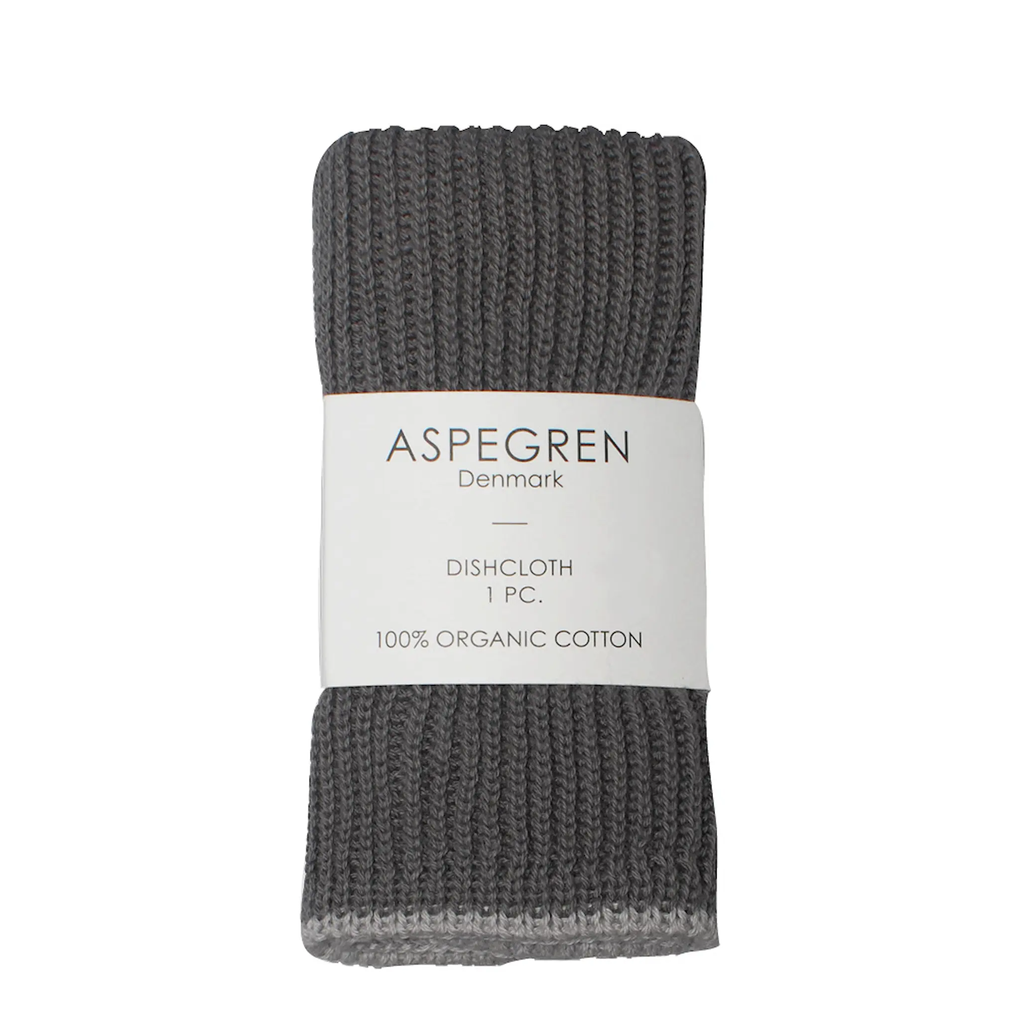 Aspegren Ripple disktrasa stickad 26x26 cm flint gray