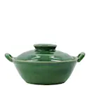 Diva burk med lock 16,5 cm grön