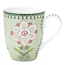 Lilly & Lotus stor mugg 36,5 cl ljusgrön