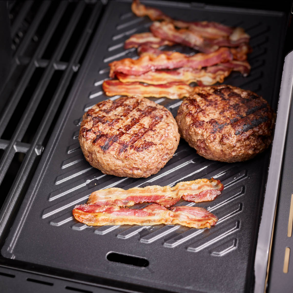 Rösle Grillilevy valurauta 45x24 cm Musta