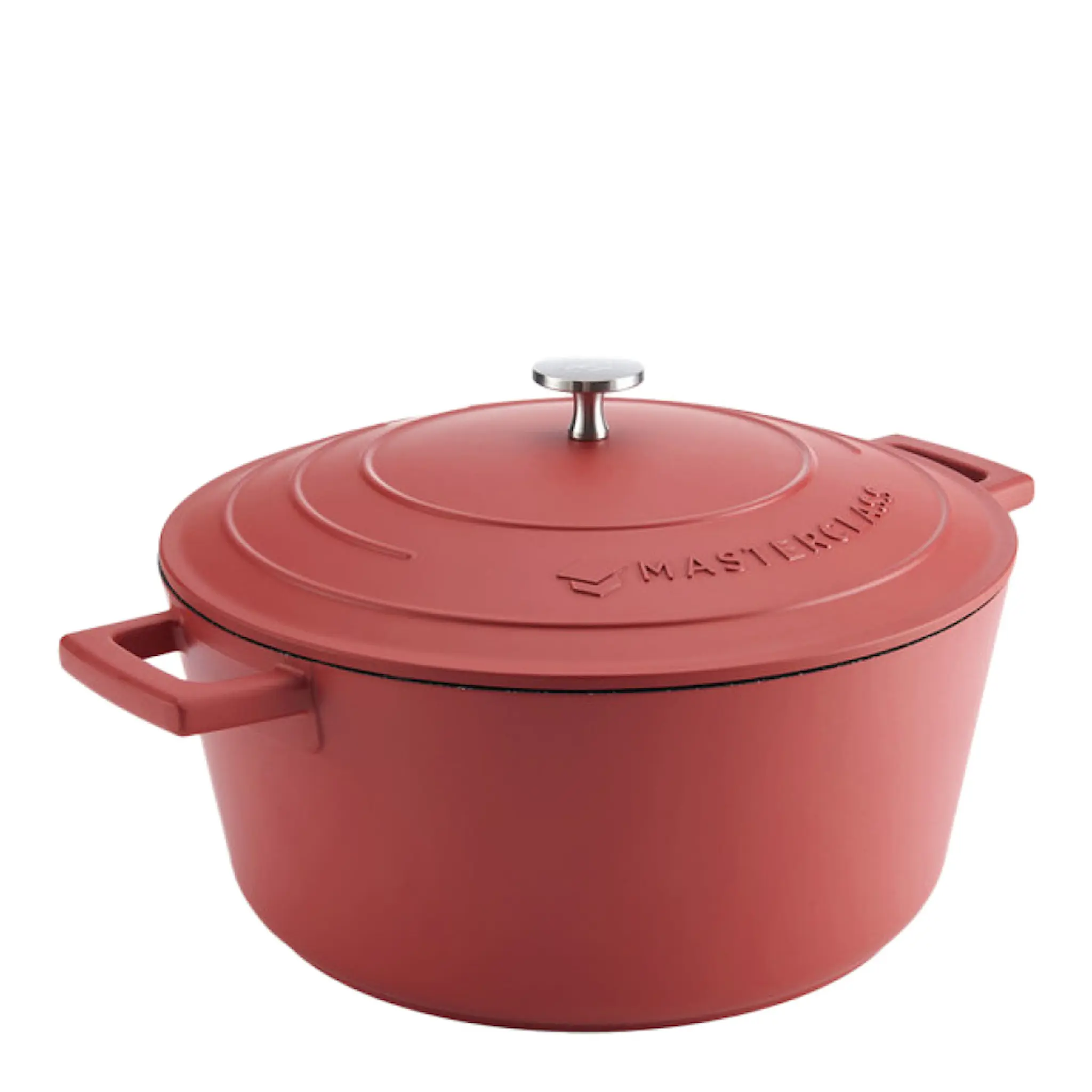 MasterClass Cast Aluminium gryta 5 L röd