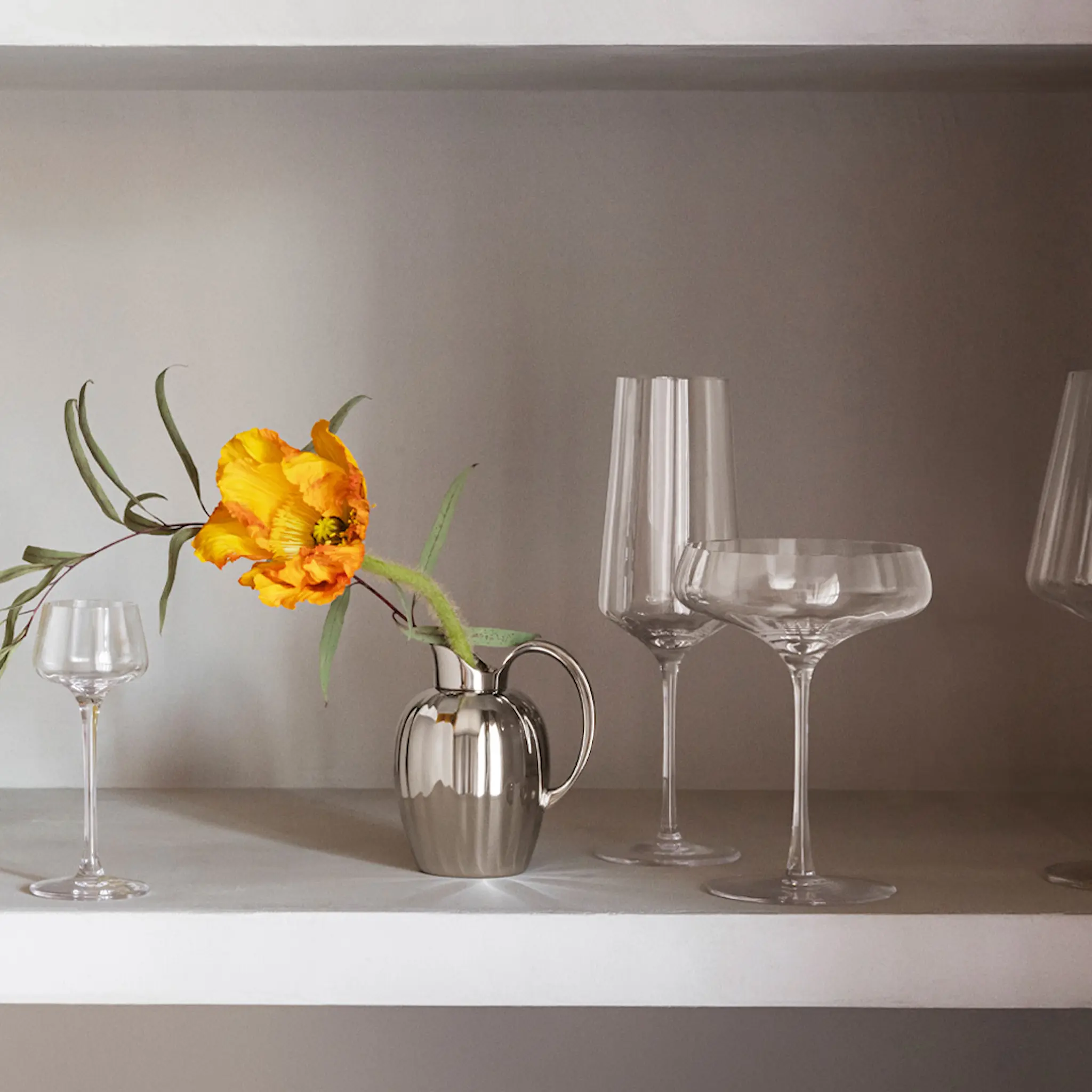Georg Jensen Bernadotte Champagneglas 27 cl 6-pack