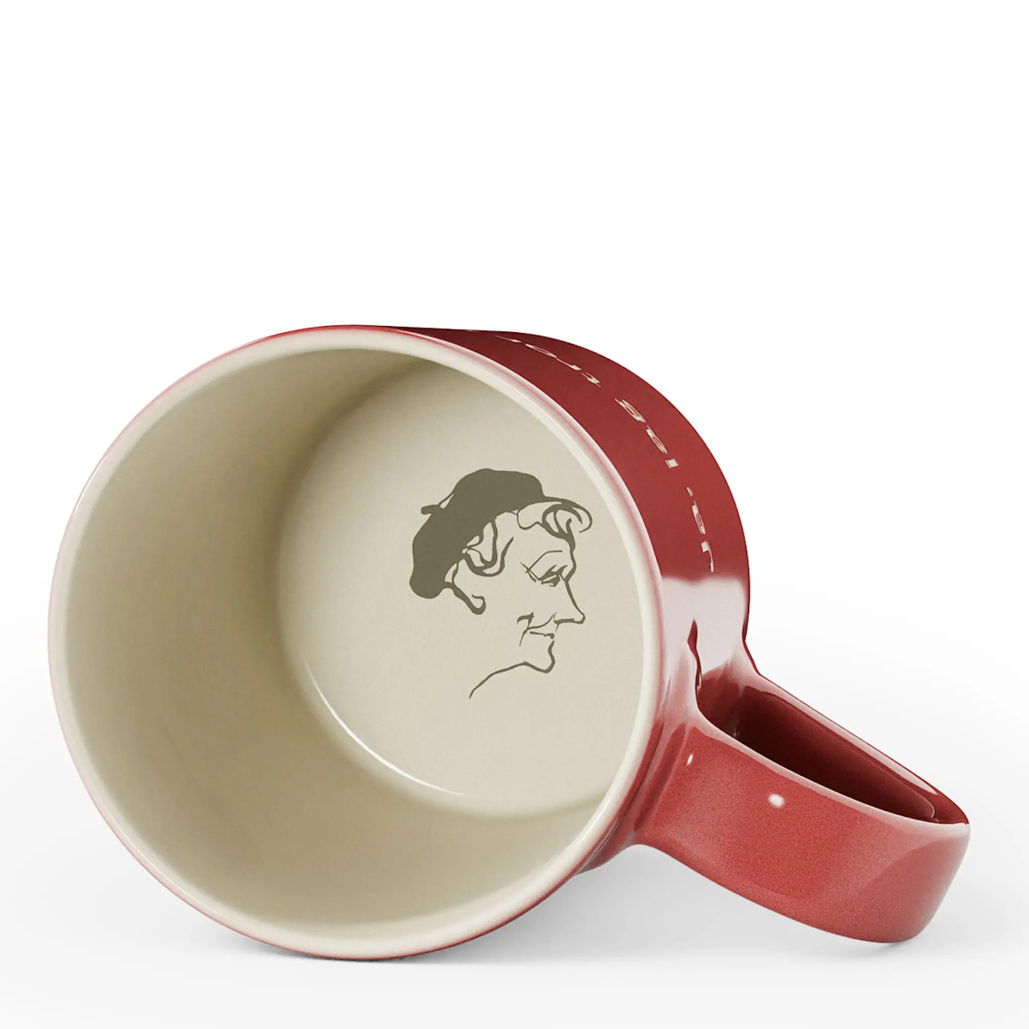 Design House Stockholm Astrid Lindgren Muki - Ja, jag tror att livets innersta… Punainen