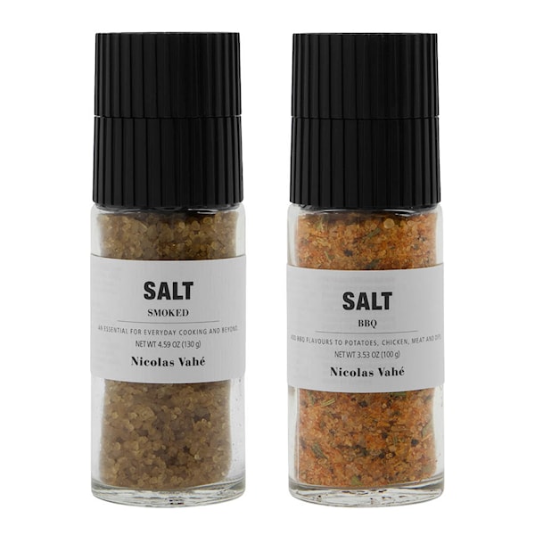 Presentask salt rökt och BBQ