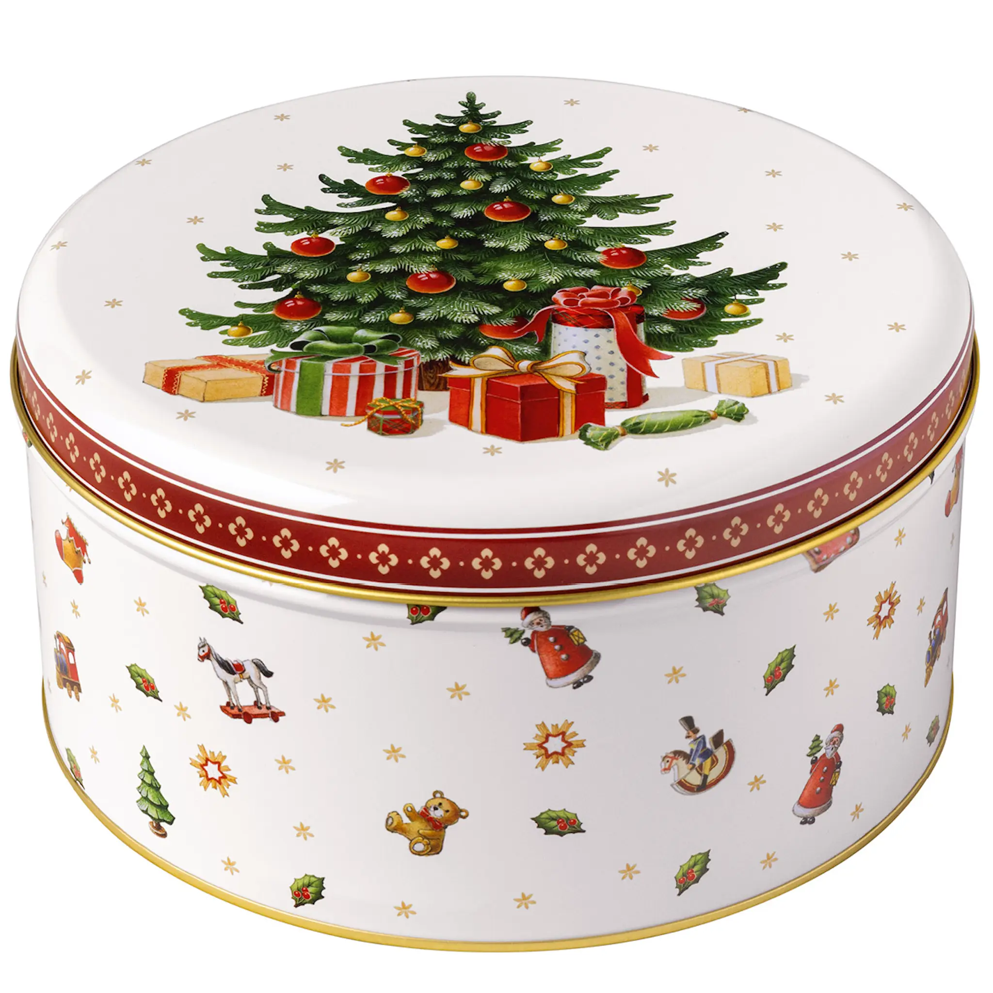 Villeroy & Boch Winter Collage kakburk set 3 delar vit