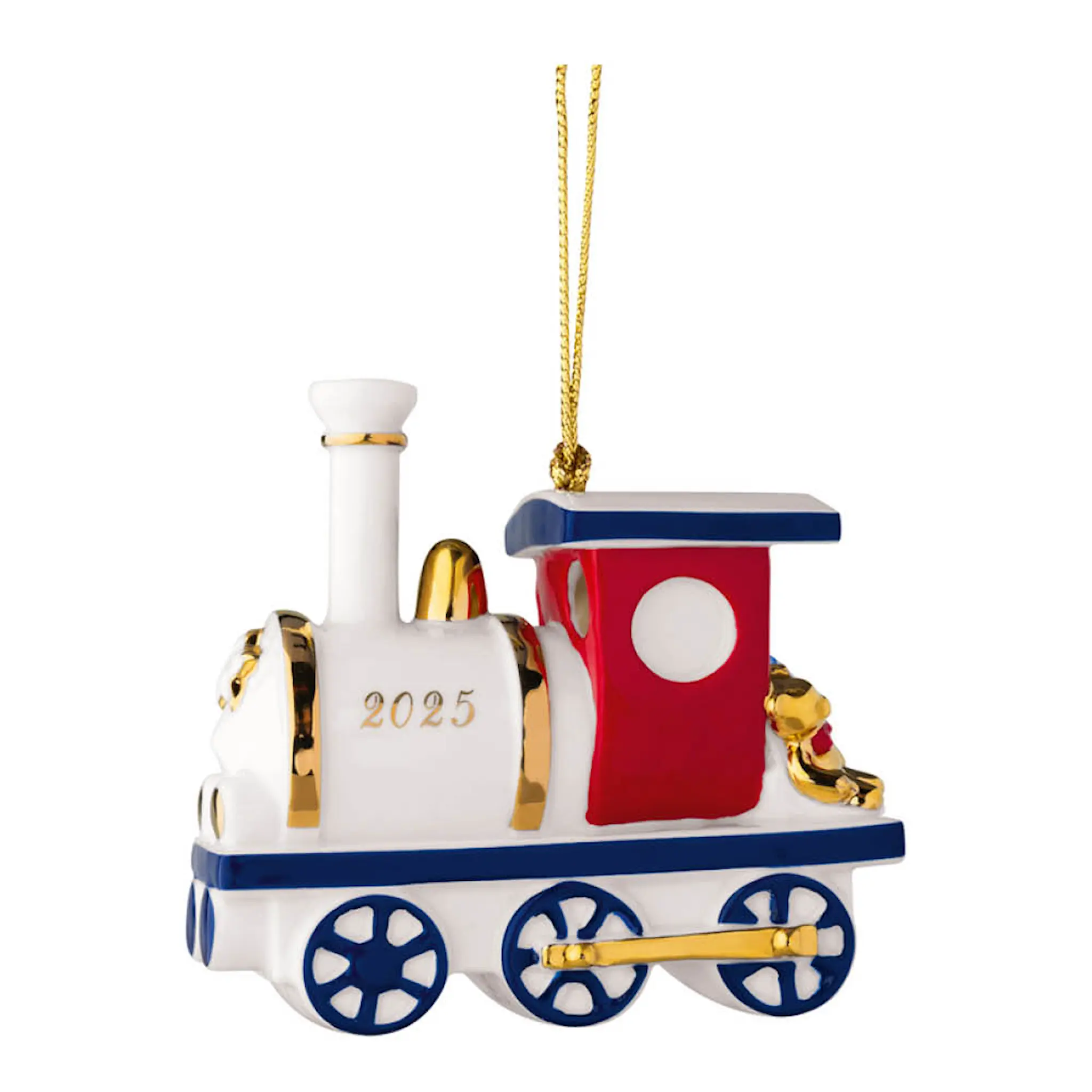 Villeroy & Boch Christmas Classic 2025 julgranspynt lokomotiv 8,5 cm