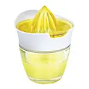 Juicepress med glasbehållare