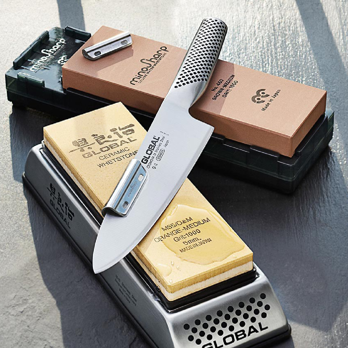 Global H-460 slipesett sten/slipehjelper