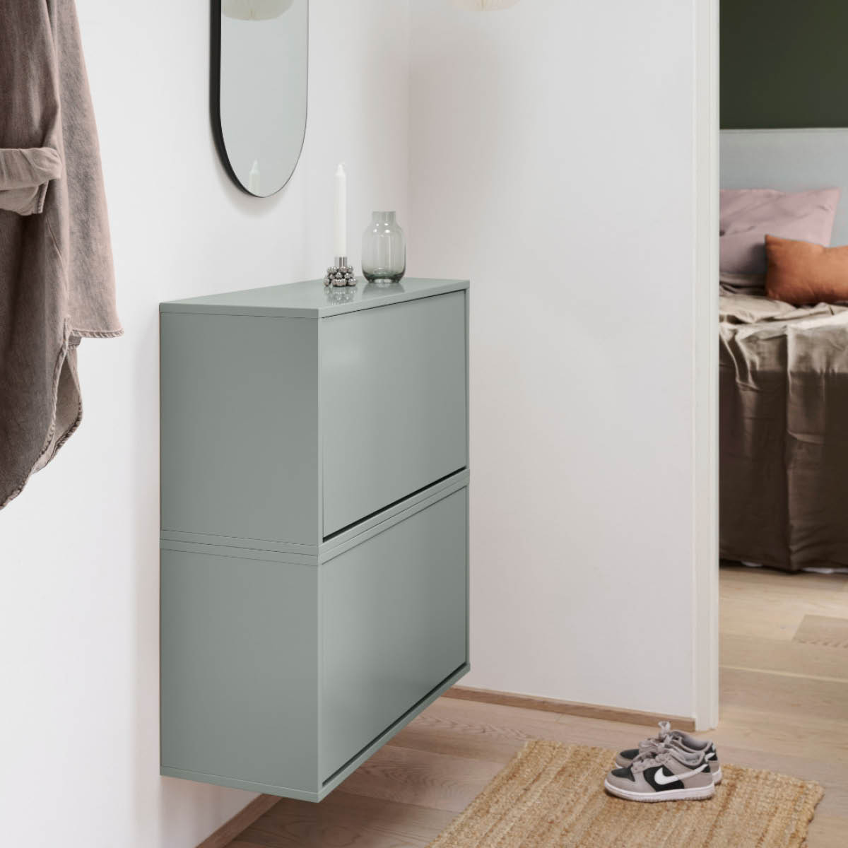 ReCollector Skobox 70x30x40 cm Iron Blue