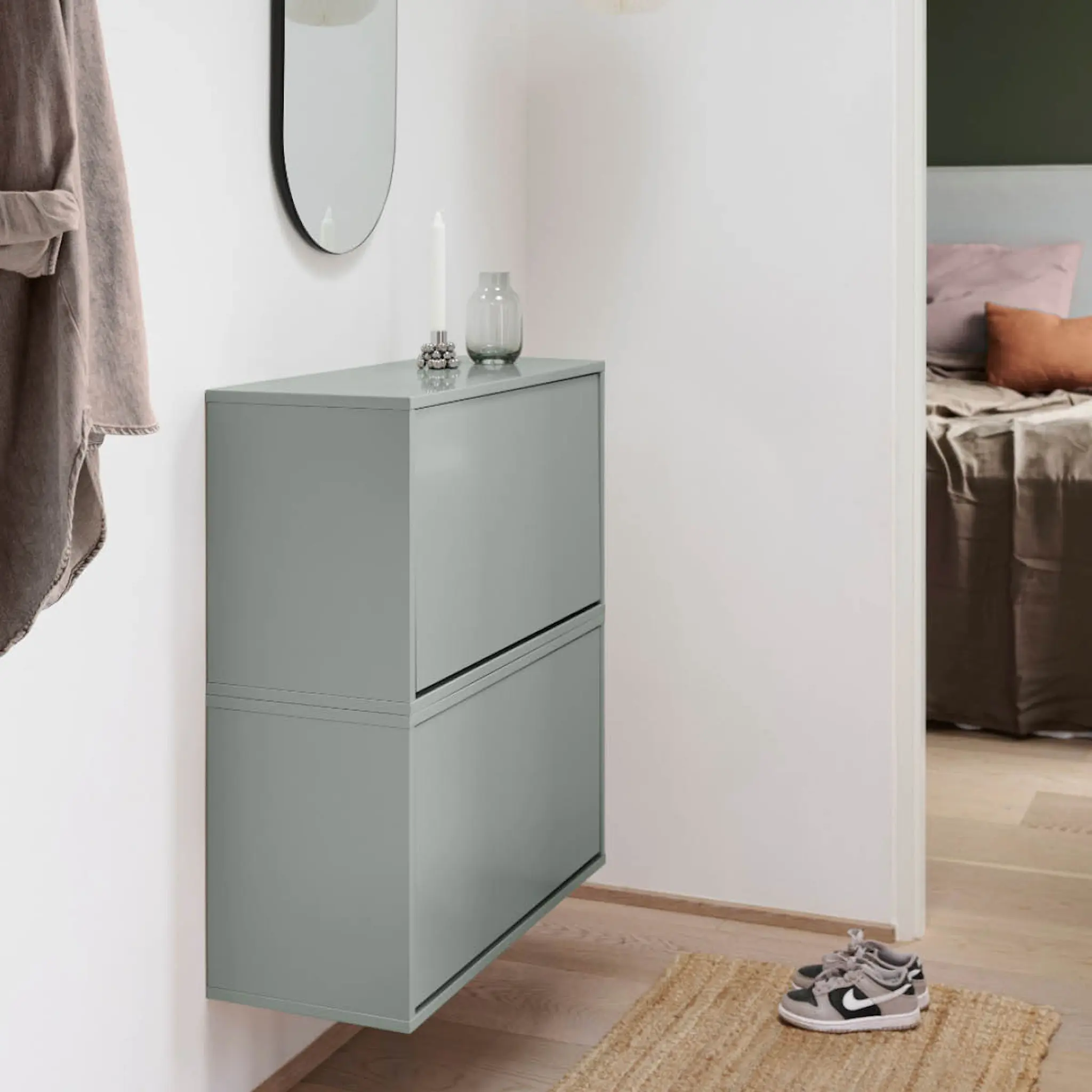 ReCollector Skobox 70x30x40 cm Iron Blue