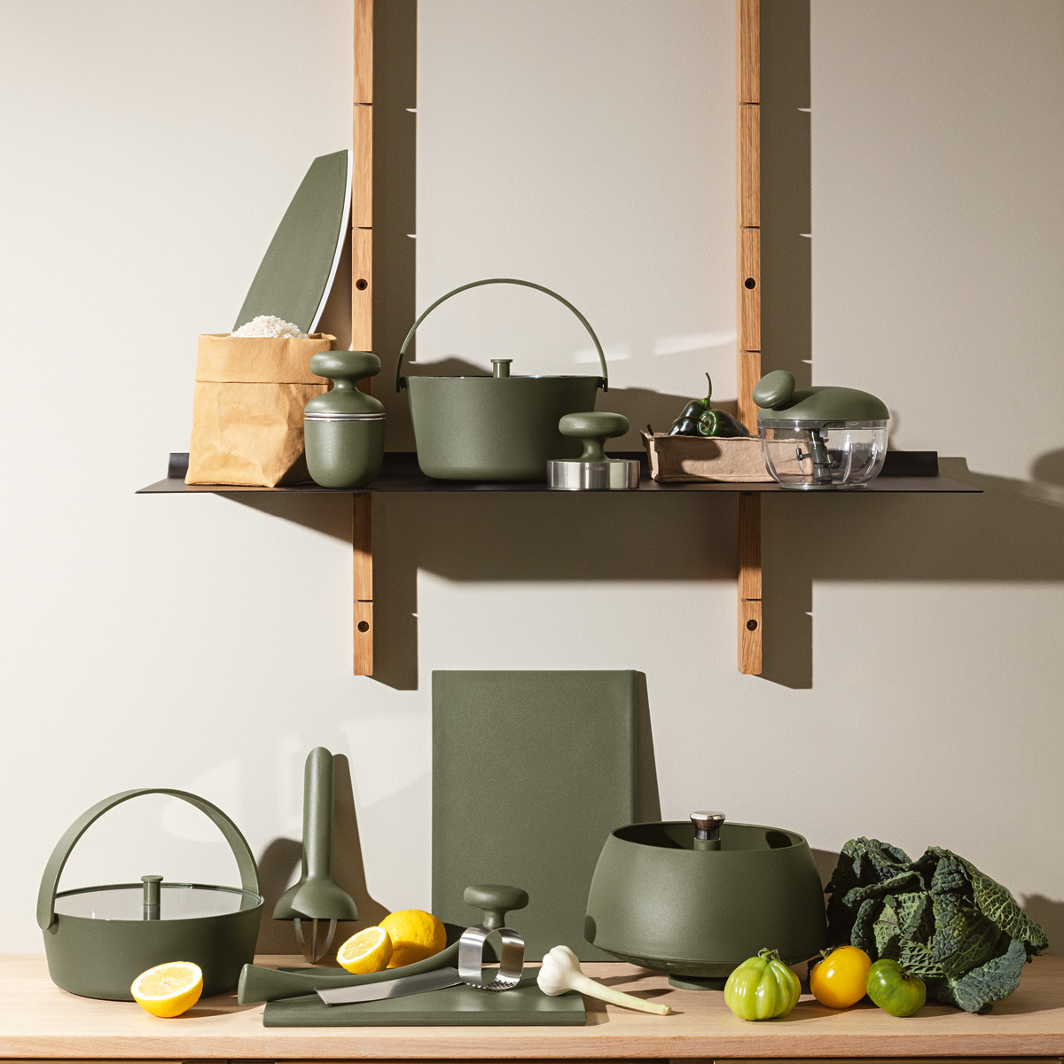 Eva Solo Green Tools Valkosipulipuristin Vihreä