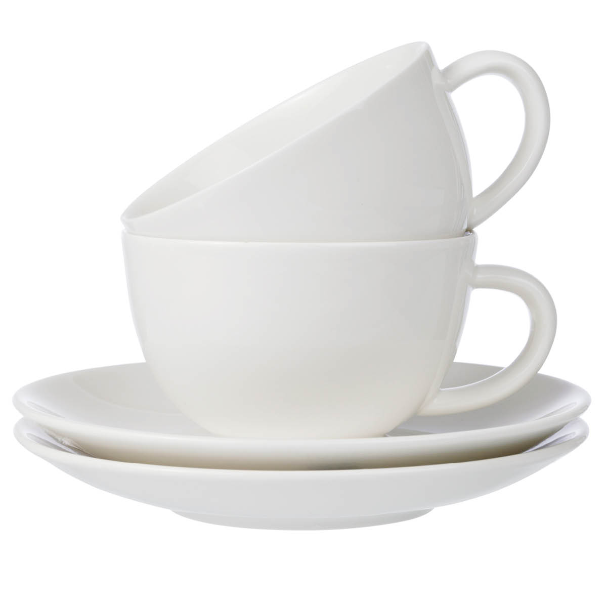 Arabia 24h skål 17 cm til kopp 26 cl hvit