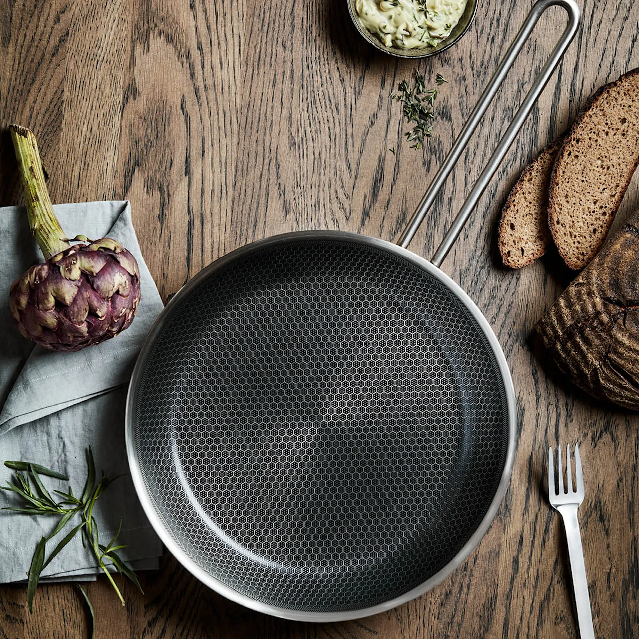 Eva Trio Multi Mosaic Stekpanna 28 cm Rostfri