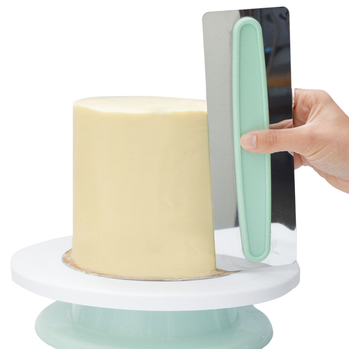 ScrapCooking Tårtskrapa 22,5 cm mintgrön