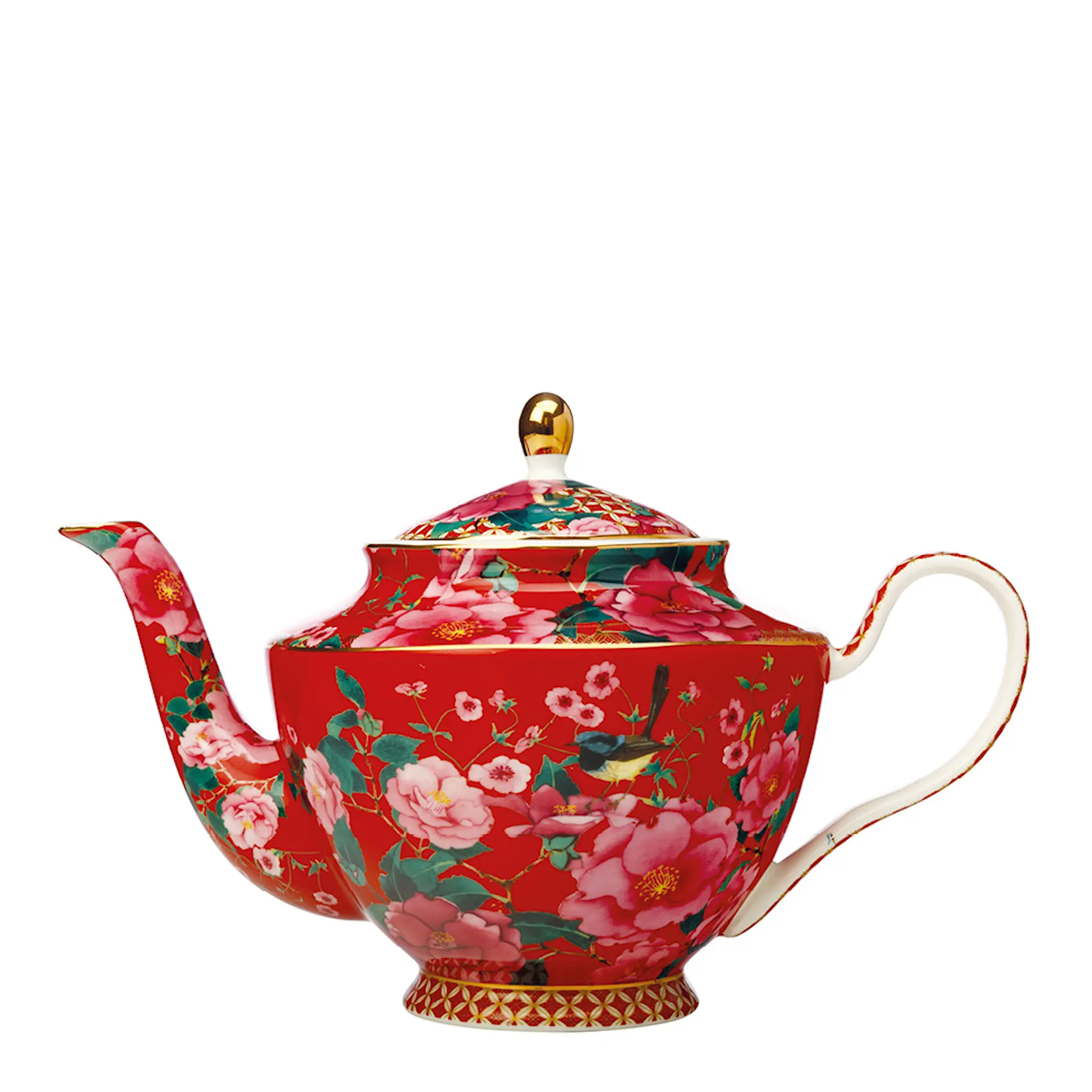 Maxwell & Williams Silk Road tekanna 1 L röd