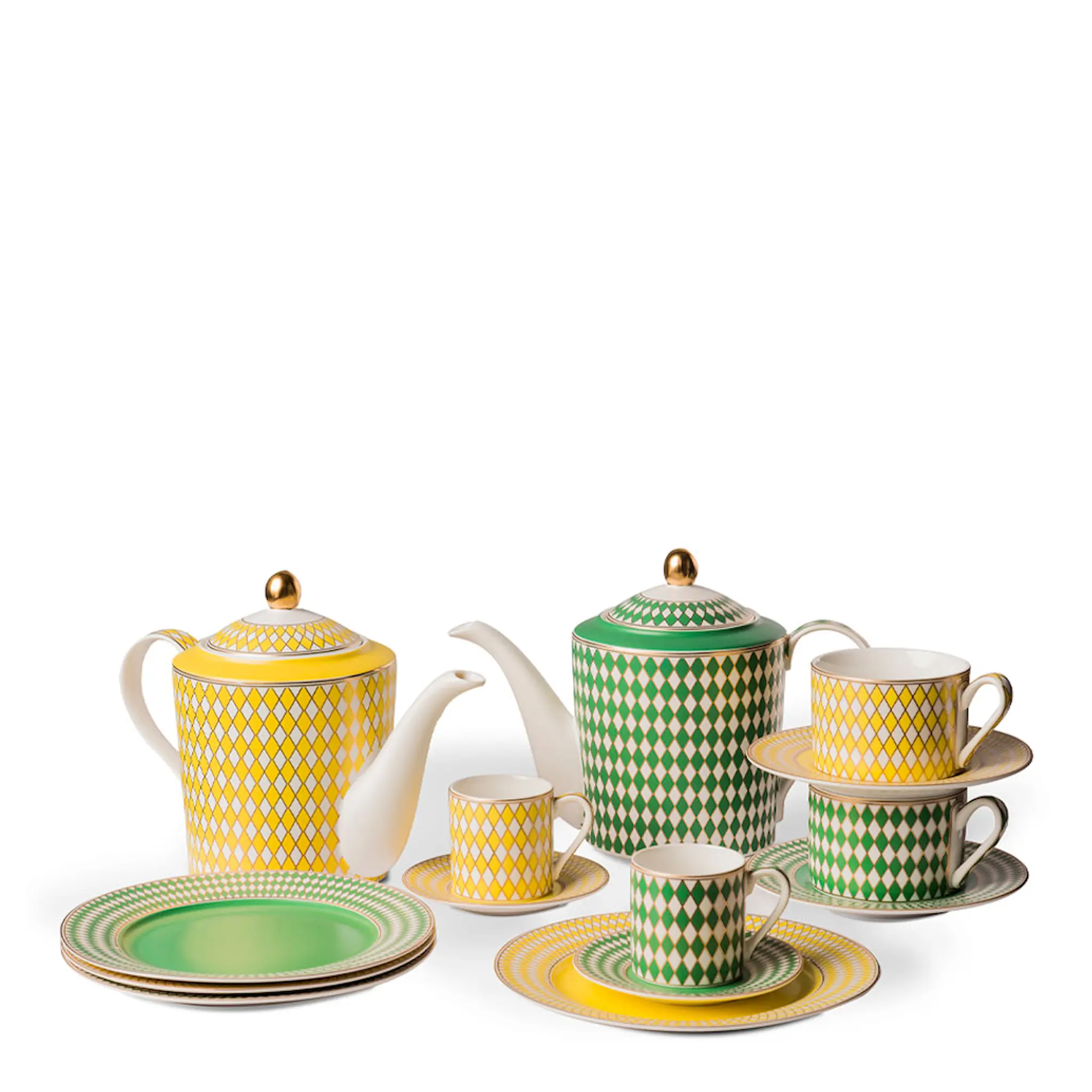 Pols Potten Chess Teekannu 1,1 L Vihreä