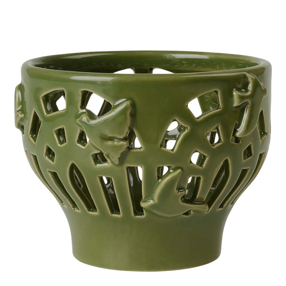 Orangery telyslykt 9,5 cm green garden