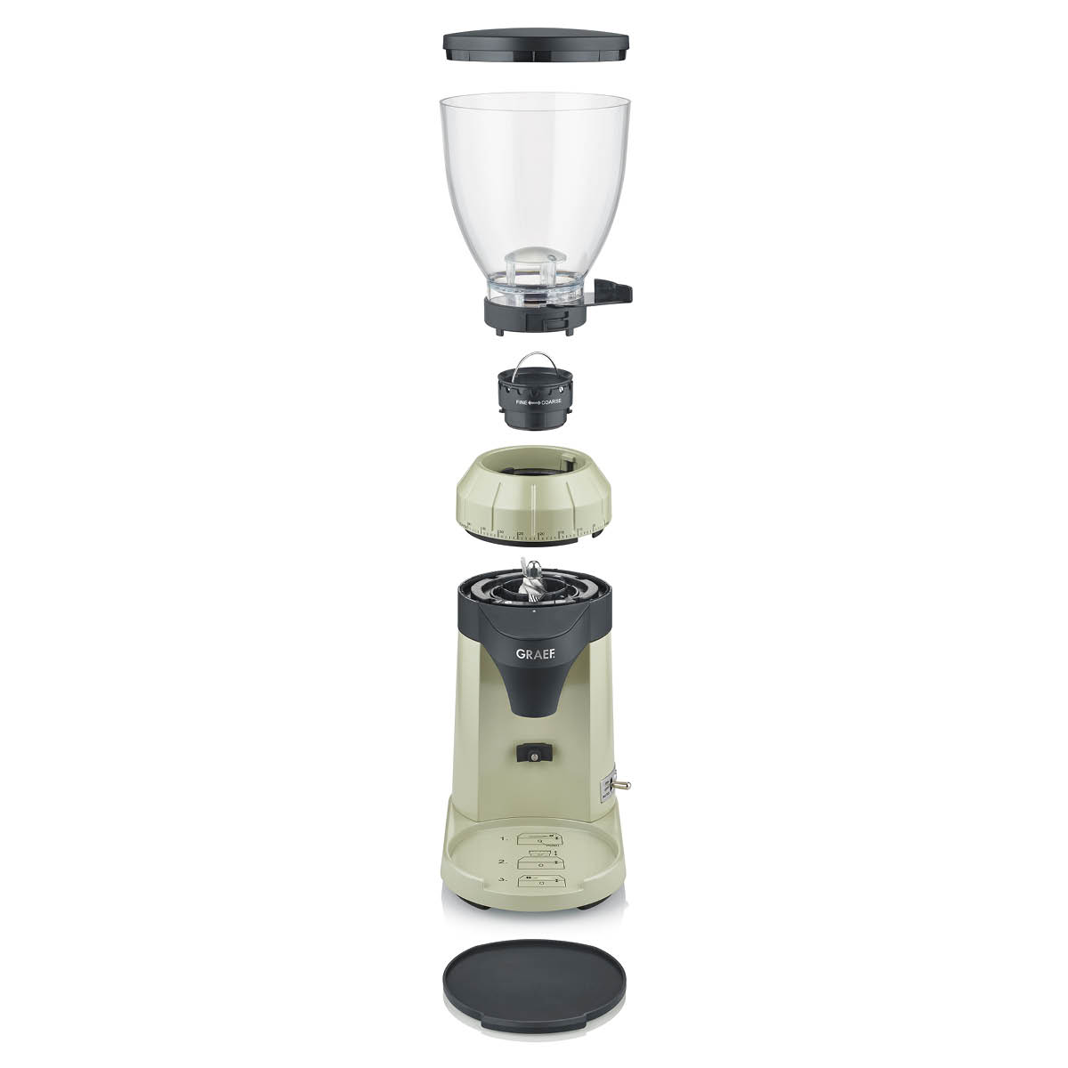 Graef Kaffekvarn CM8007 elektrisk 350g pistage