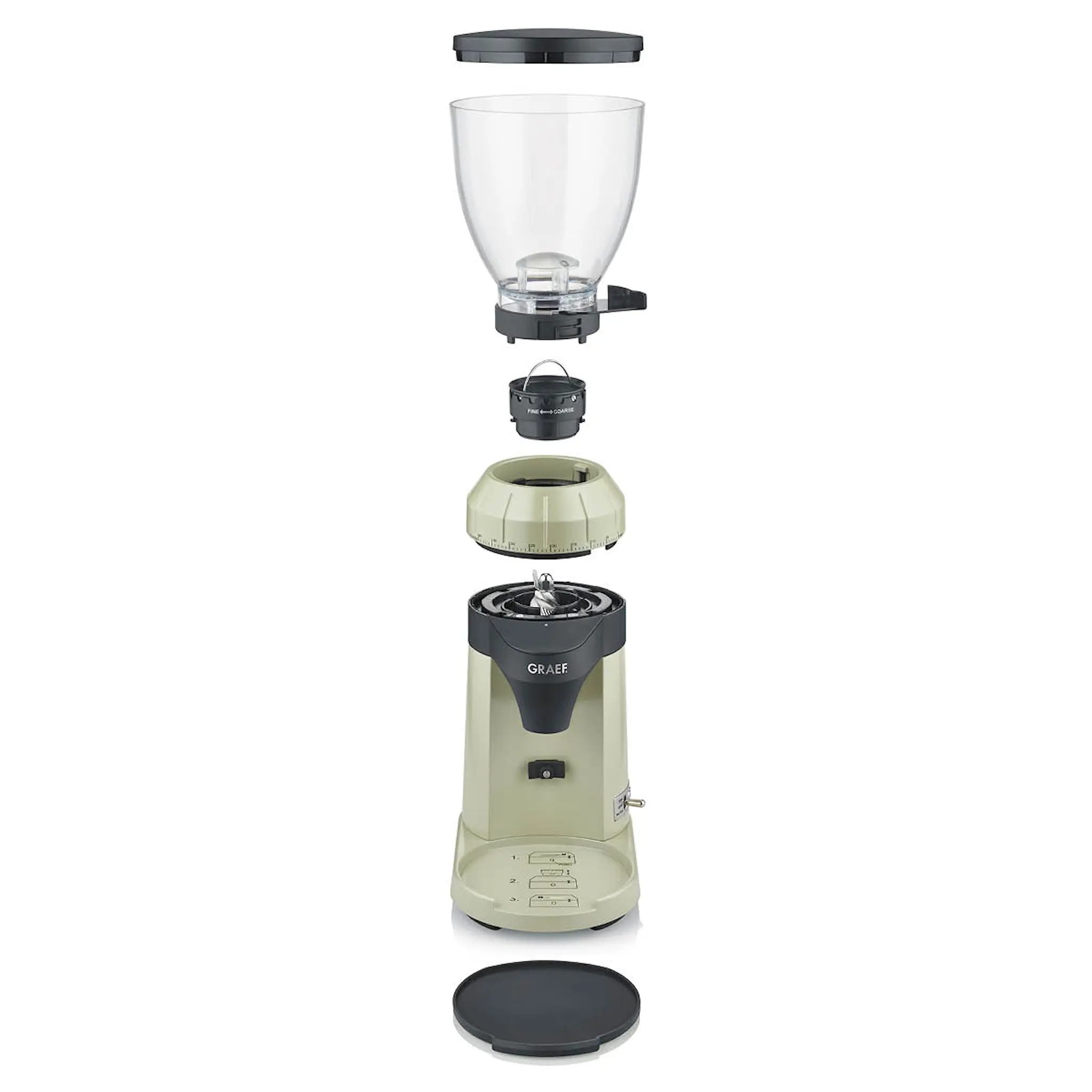 Graef Kaffekvarn CM8007 elektrisk 350g pistage