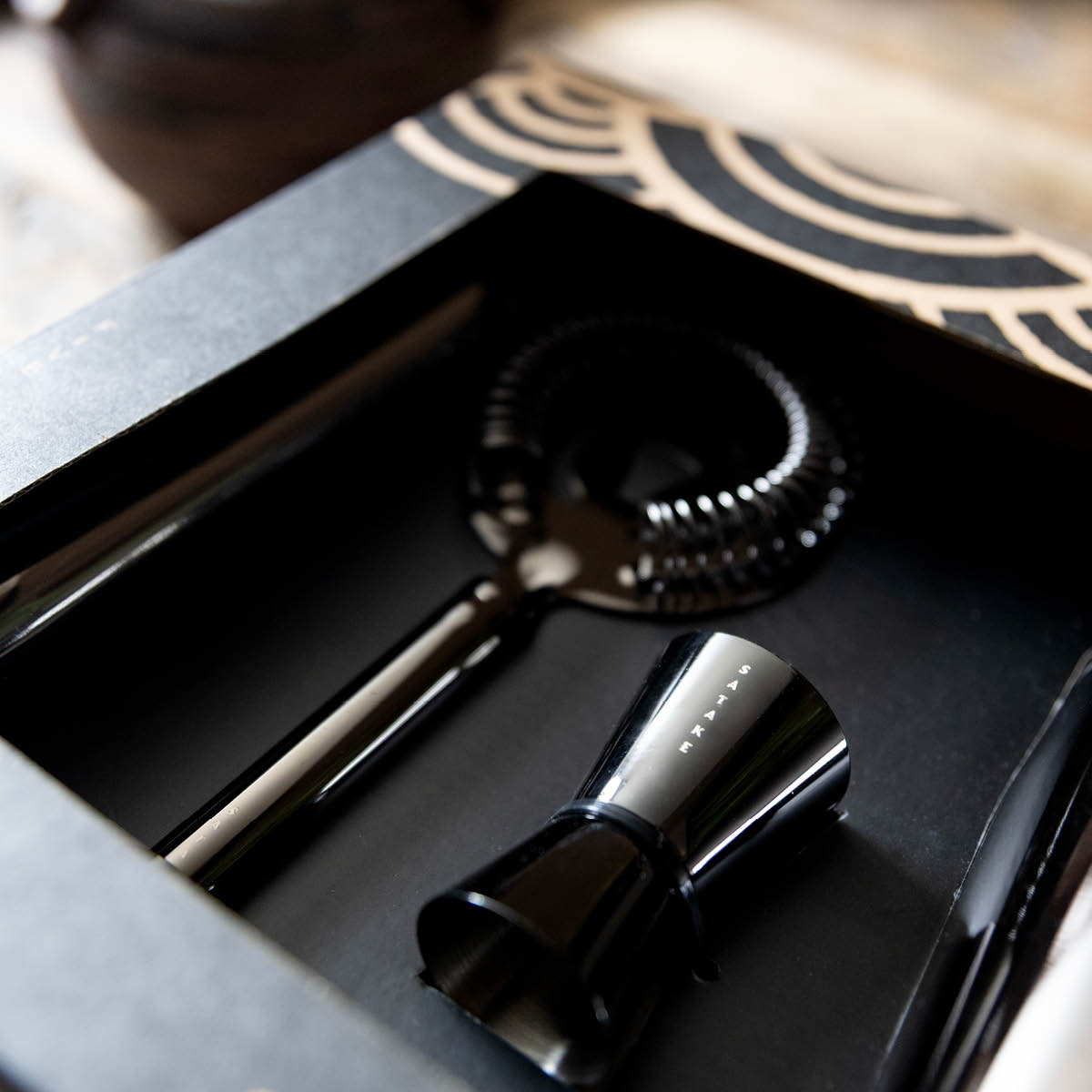 Satake Barset 5 delar gunmetal