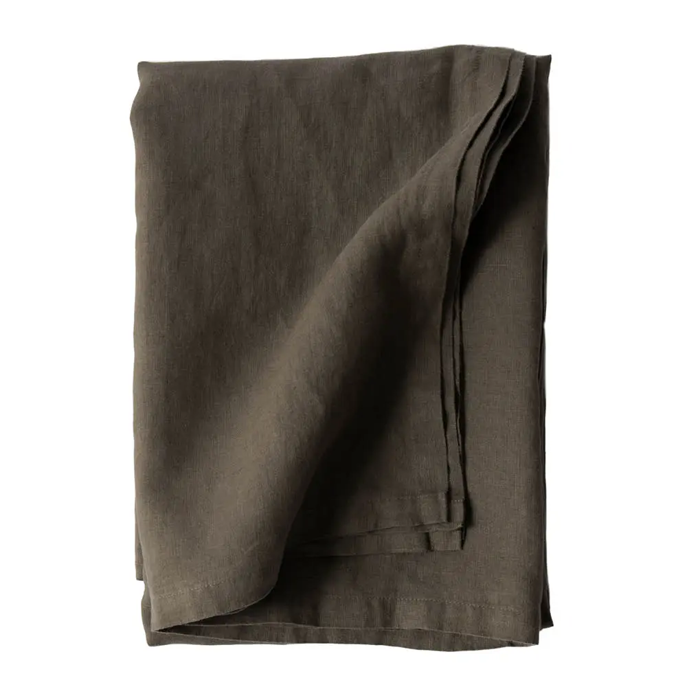 Pöytäliina pellava 145x270 cm Taupe