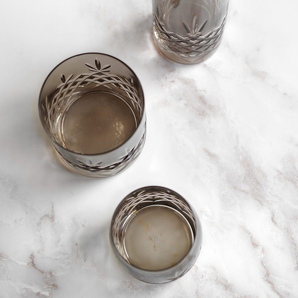 Frederik Bagger Crispy Aqua Lasi 23 cl 2 kpl Ruskea