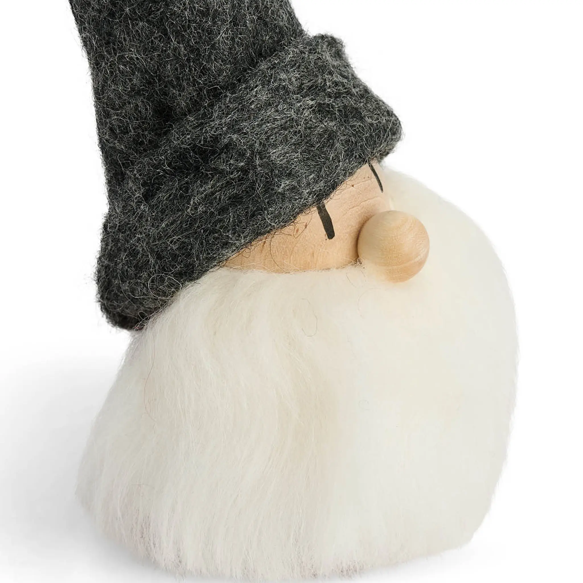 Åsas Tomtebod Harry tomte 23 cm grå