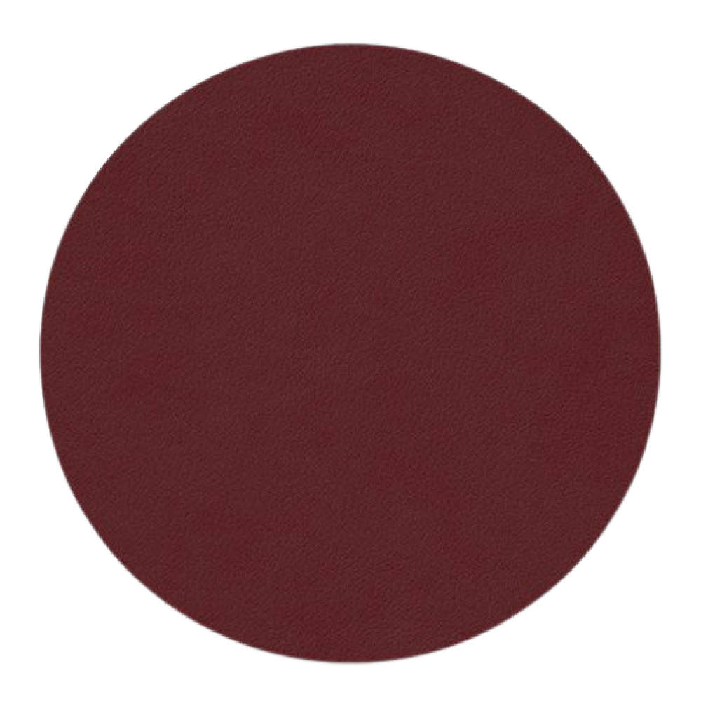 LIND DNA Nupo Circle glasunderlägg 10 cm Burgundy