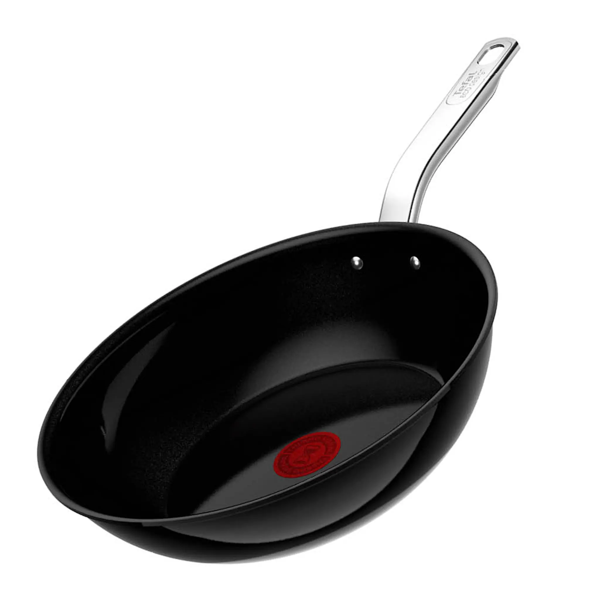 Tefal Renew+ Wokpanna 28 cm Svart