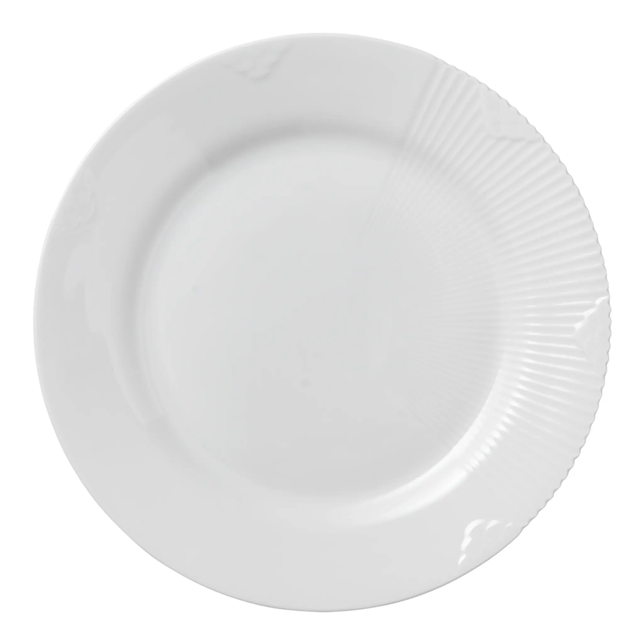 Royal Copenhagen White Elements Tallrik 22 cm