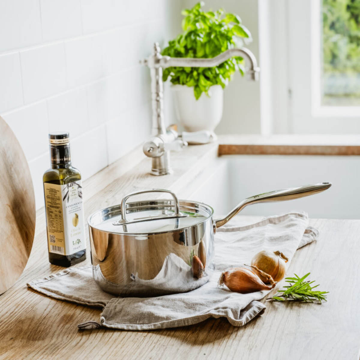 Heirol Cerasafe Triply kastrull 18 cm 2,5 L keramisk