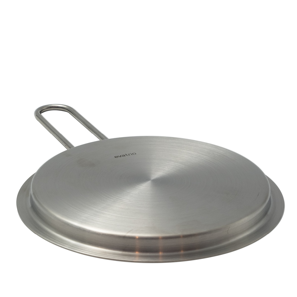Eva Trio Platt lock 16 cm rostfritt stål