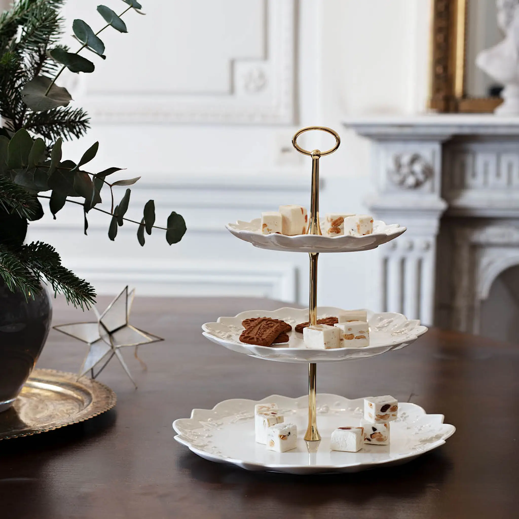 Villeroy & Boch Toy's Delight Royal Classic Kakkuvati 3 kerrosta 29,5 cm Valkoinen